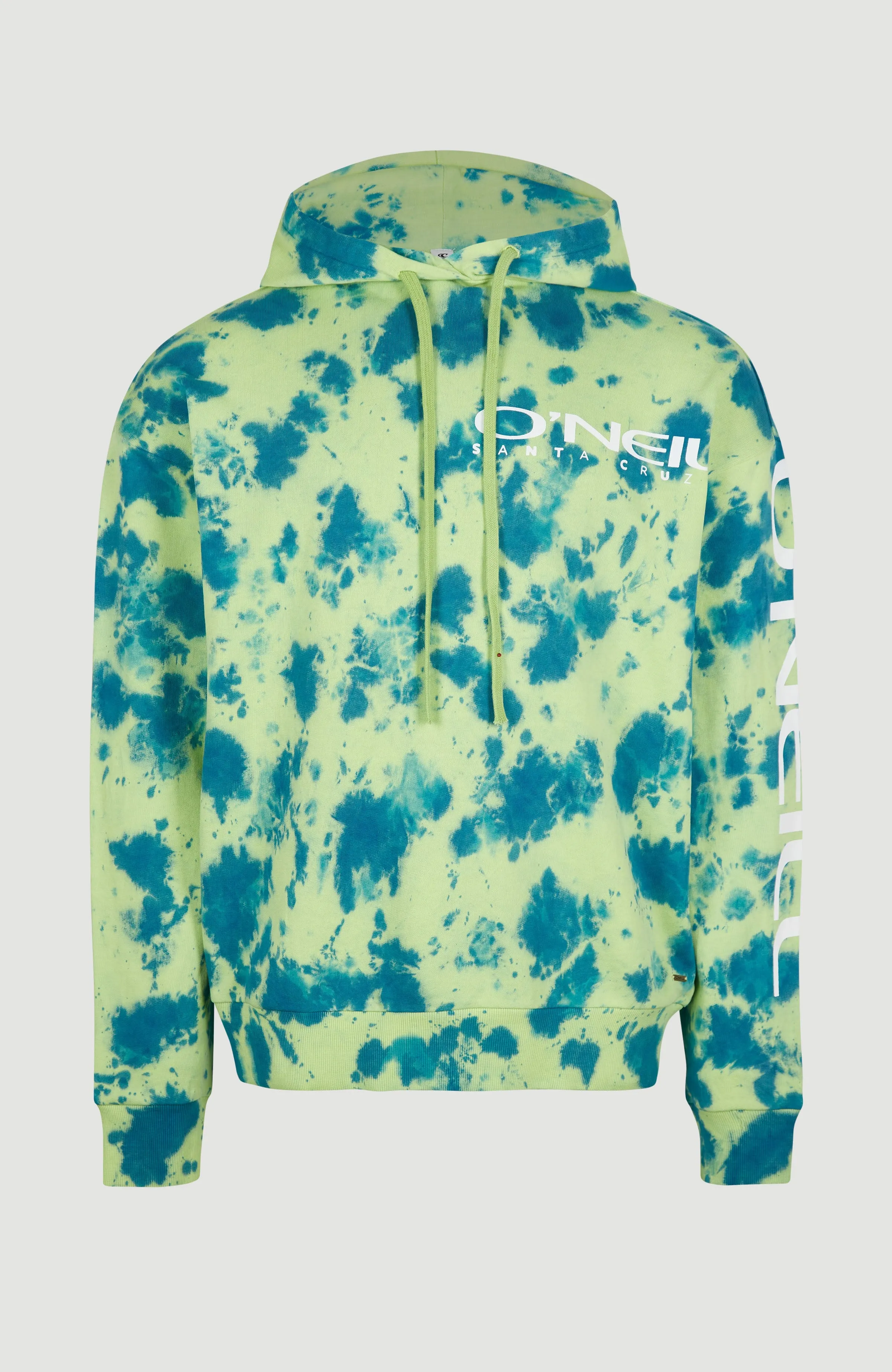 Oakes Hoodie | Green Tie Dye