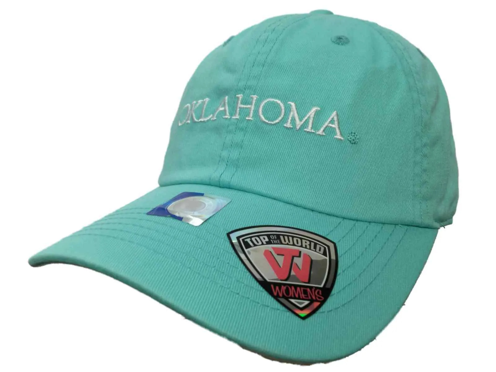 Oklahoma Sooners TOW WOMEN Mint Green Seaside Adjustable Slouch Hat Cap