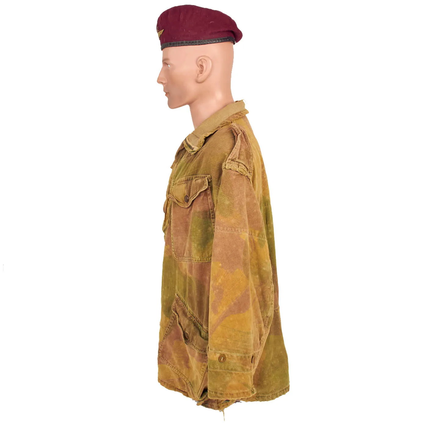 Original British WWII Parachute Regiment 2nd Pattern Denison Smock And Beret