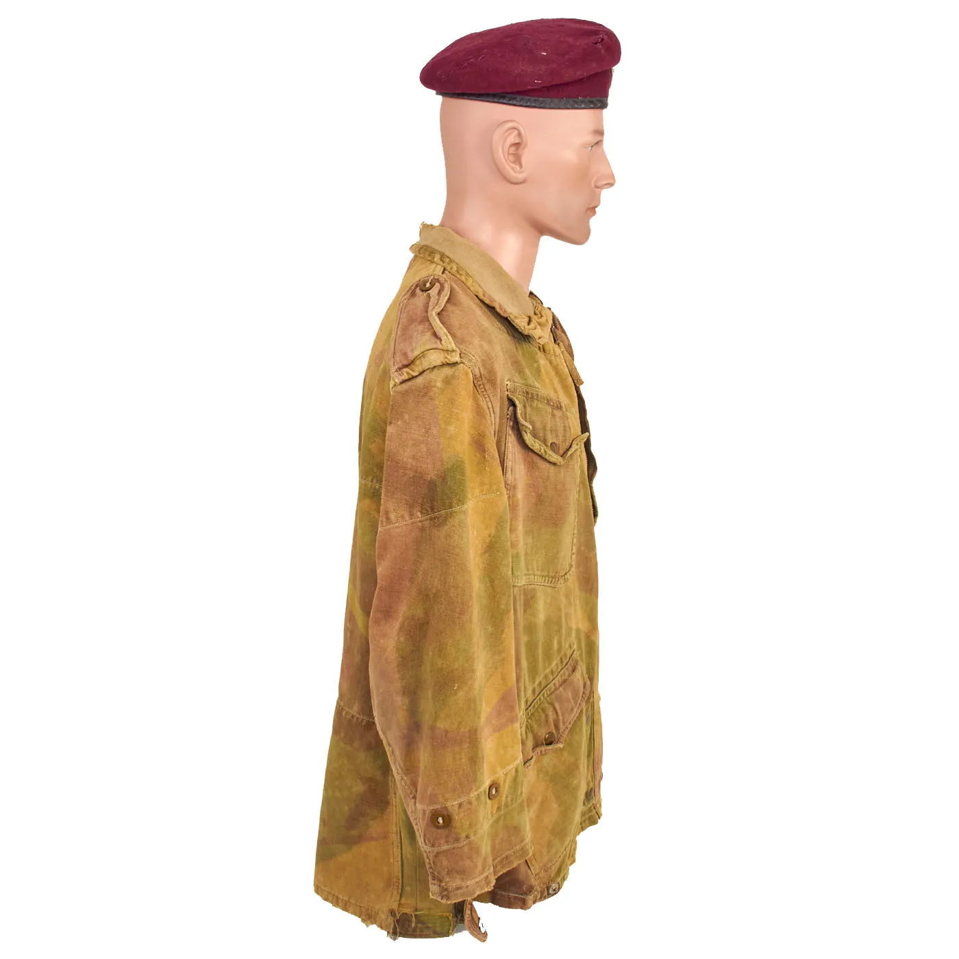 Original British WWII Parachute Regiment 2nd Pattern Denison Smock And Beret