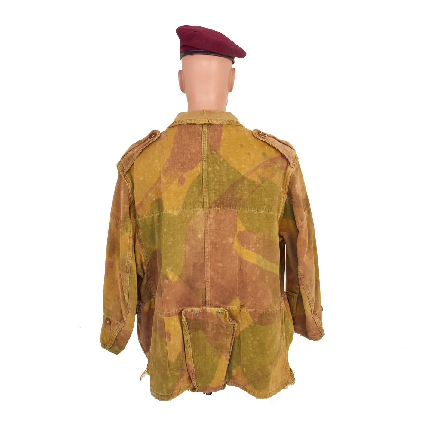 Original British WWII Parachute Regiment 2nd Pattern Denison Smock And Beret