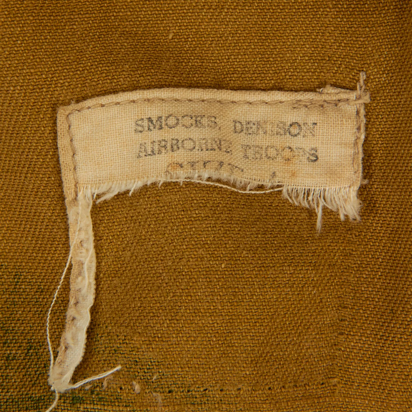 Original British WWII Parachute Regiment 2nd Pattern Denison Smock With Period Applied Insignia