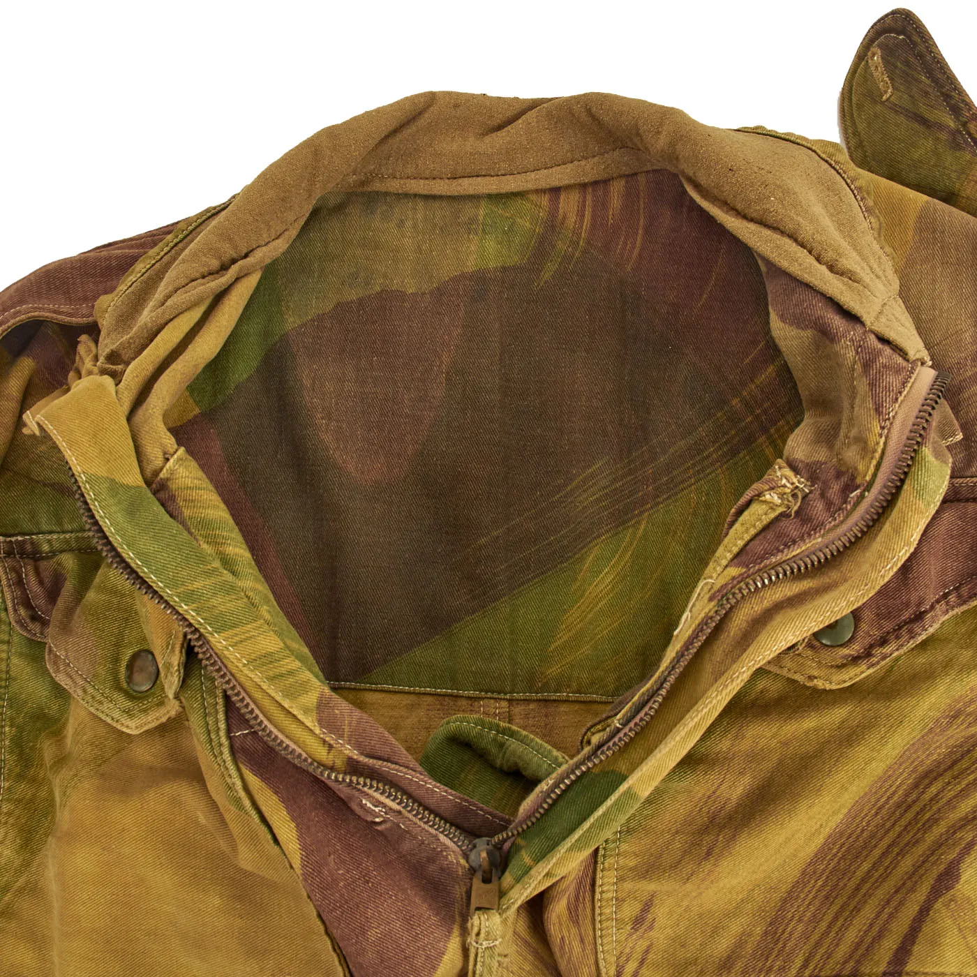 Original British WWII Parachute Regiment 2nd Pattern Denison Smock With Period Applied Insignia