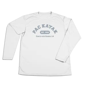 #PACKAYAK Performance Long Sleeve Shirt - Gray Print