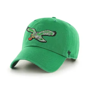 Philadelphia Eagles 47 Brand Kelly Green 1987 Legacy Clean Up Adj Slouch Hat Cap