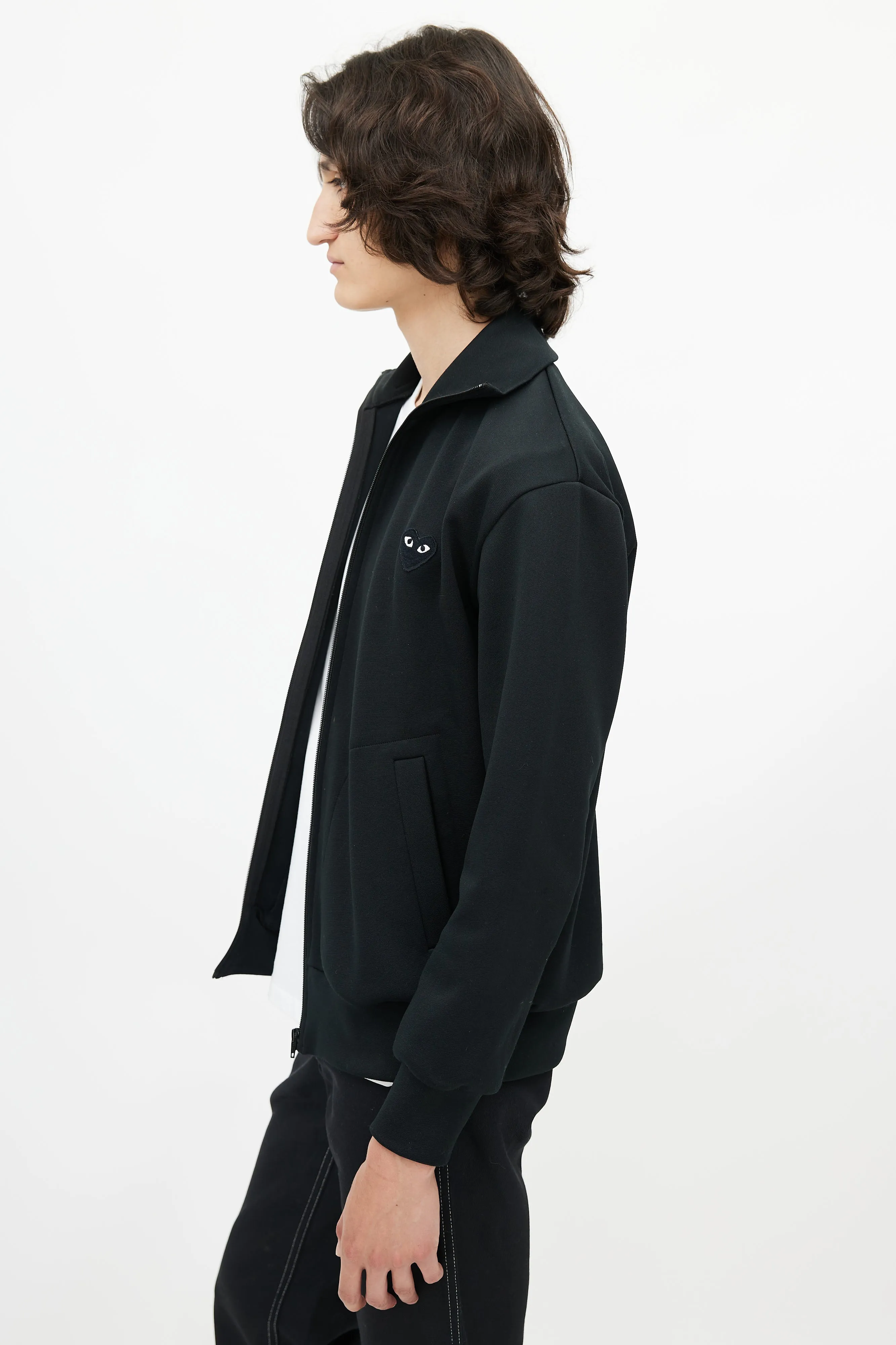 PLAY Black Logo Track Jacket