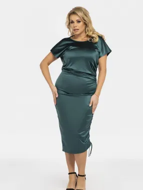 Plus size dress model 190945 Karko