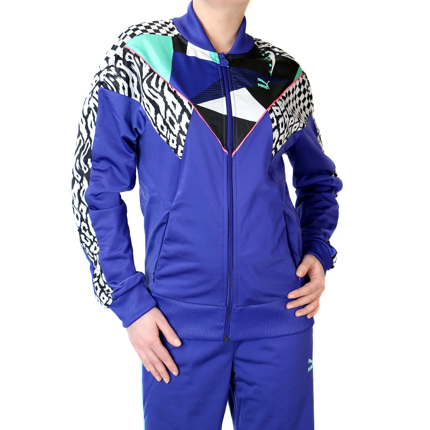 Puma Clash Track Jacket - Spectrum Blue - Womens