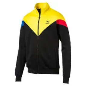 Puma ICONIC MCS TRACK JACKET/PANT Men’s - PUMA BLAC-YELLOW