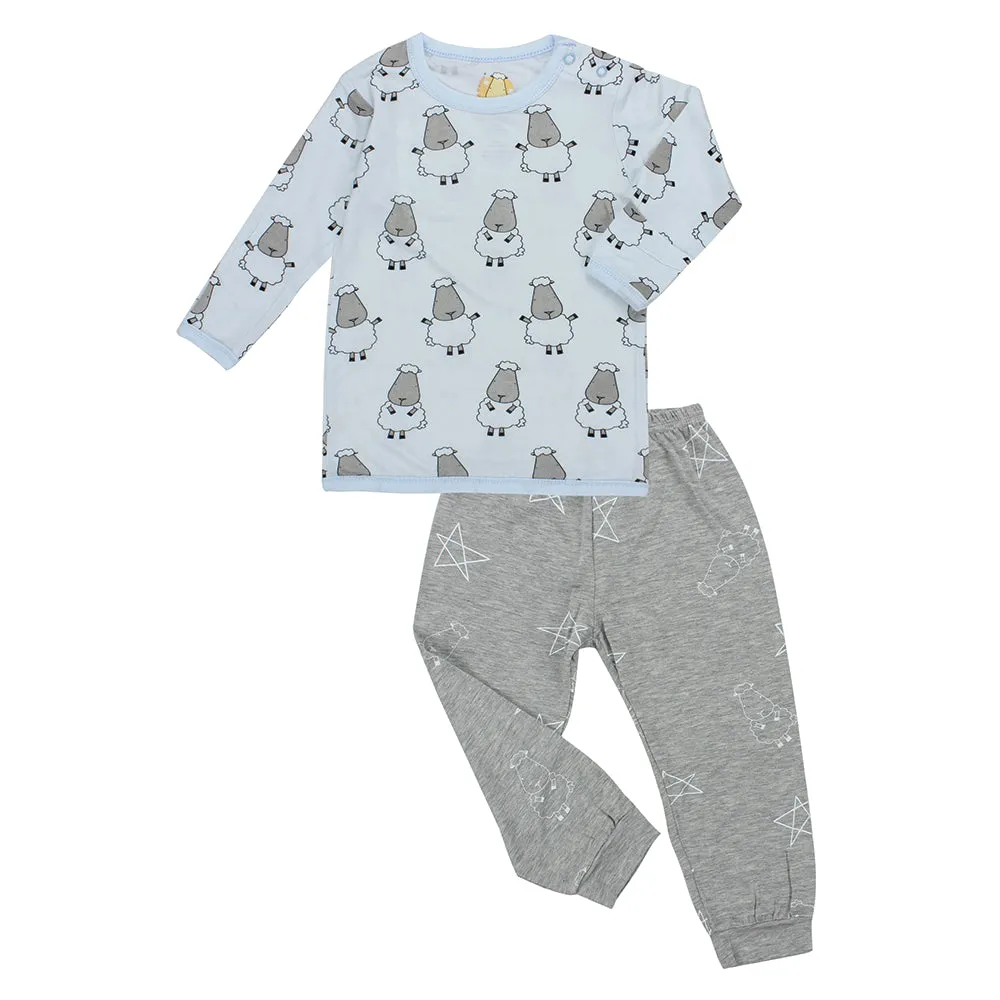 Pyjamas Set Big Sheepz Blue   Big Star & Sheepz Grey