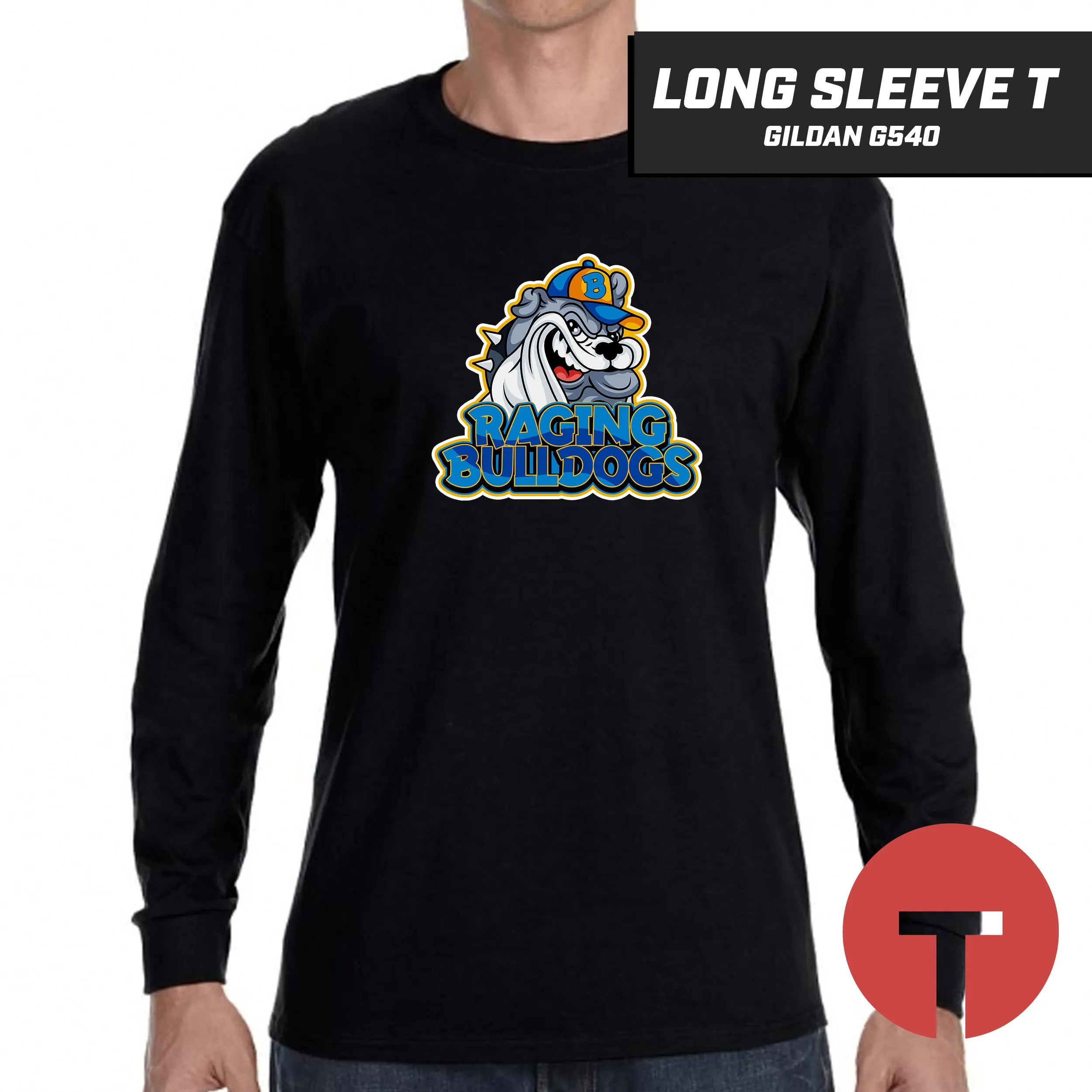 Raging Bulldogs - Long-Sleeve T-Shirt Gildan G540