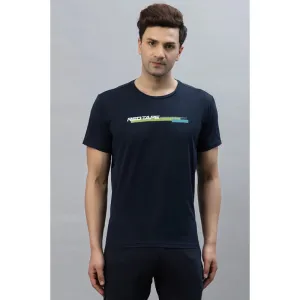 RedTape Printed Activewear T-Shirt for Men | Anti Microbial | High Stretch | Quick Dry