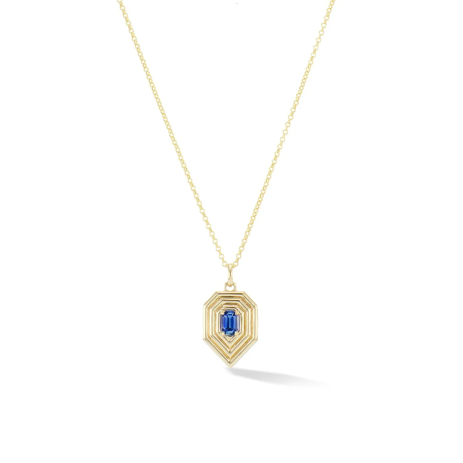 Revival Teardrop Sapphire