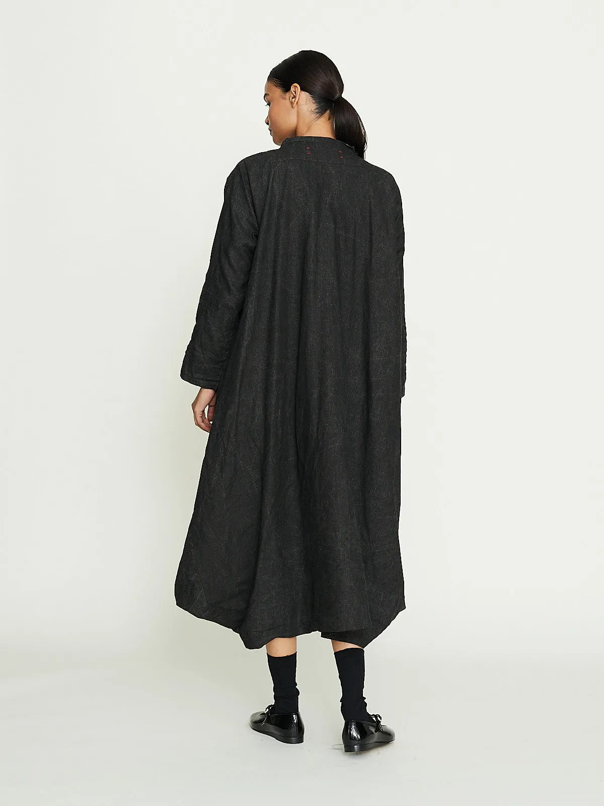 Robe de Nomad in Charcoal Black