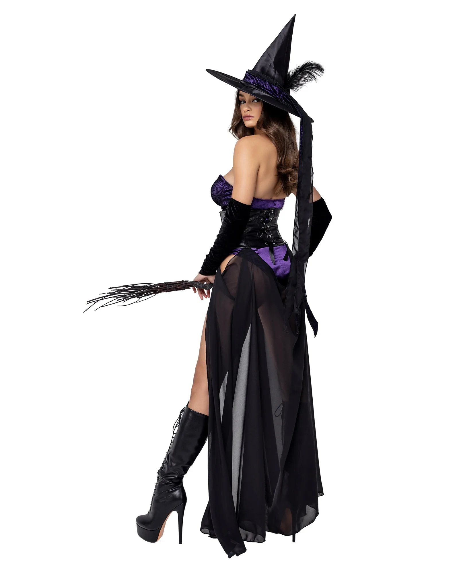 Roma 3PC Dark Spell Seductress Costume