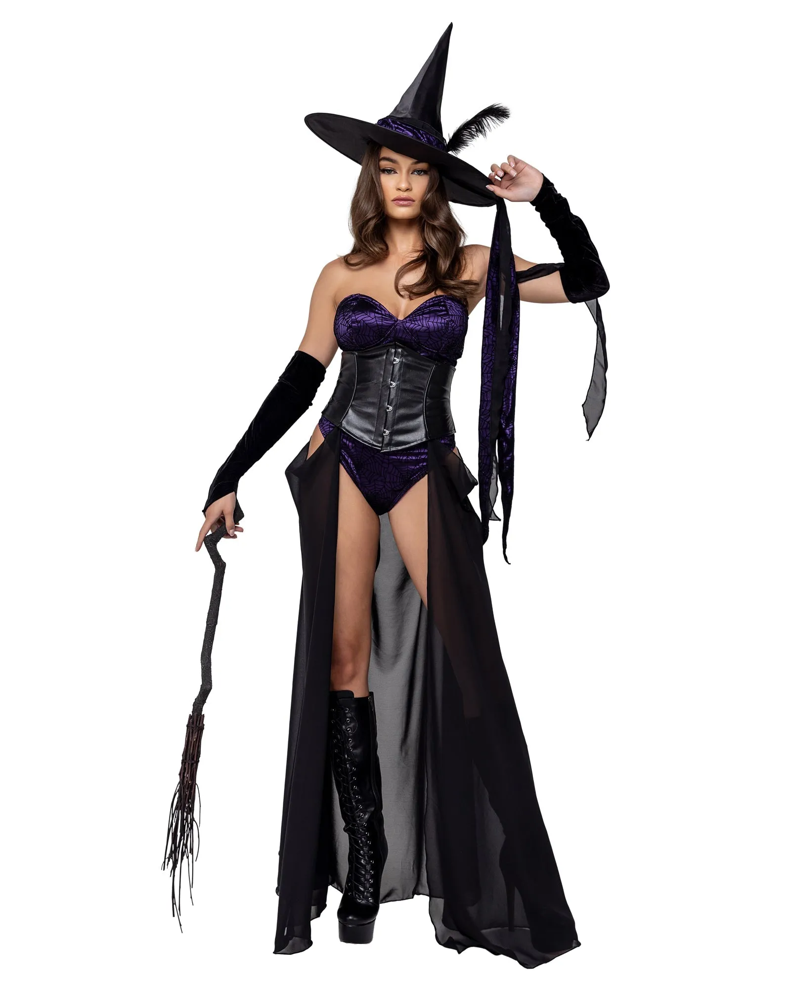 Roma 3PC Dark Spell Seductress Costume