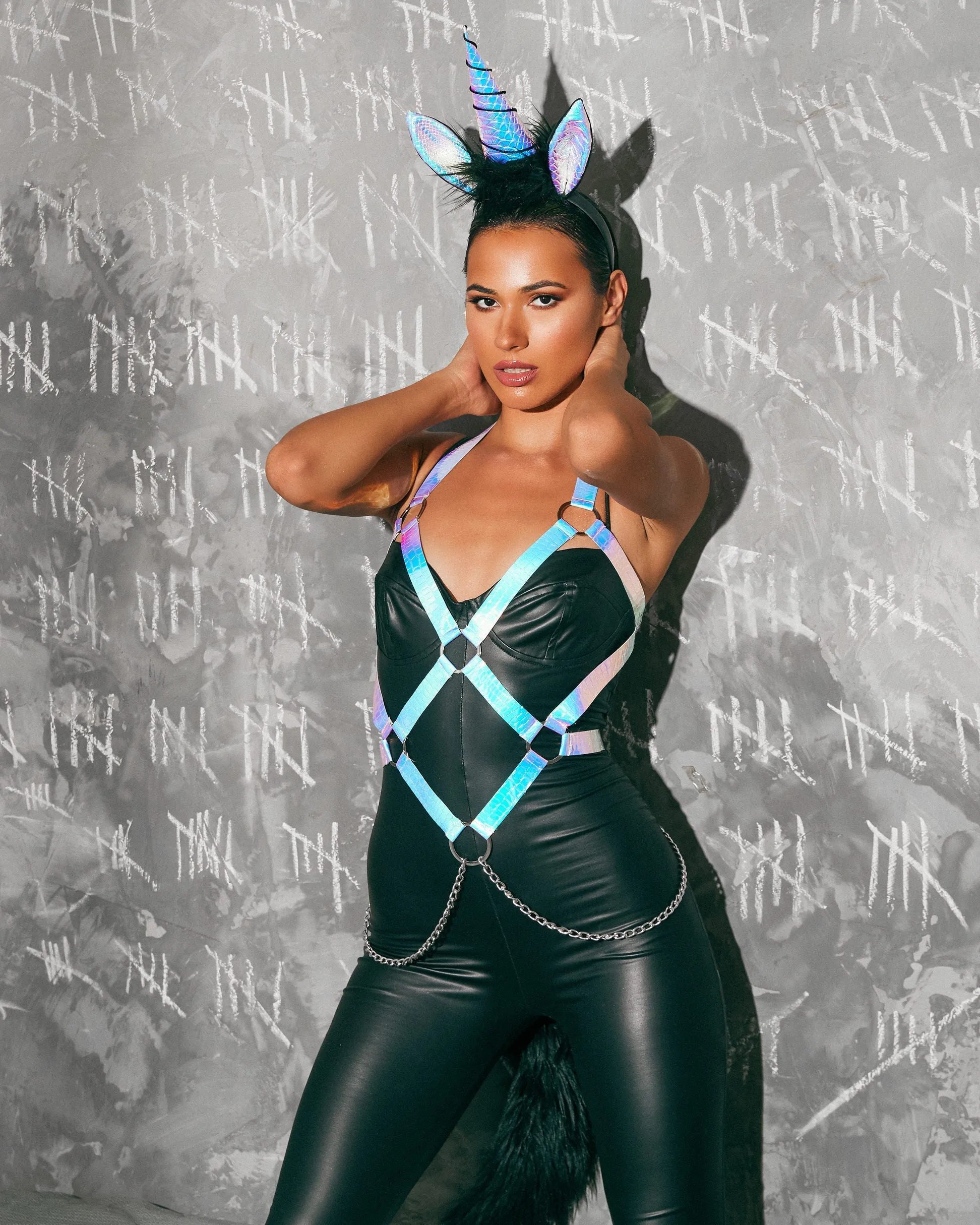 Roma 3pc Kinky Unicorn Costume