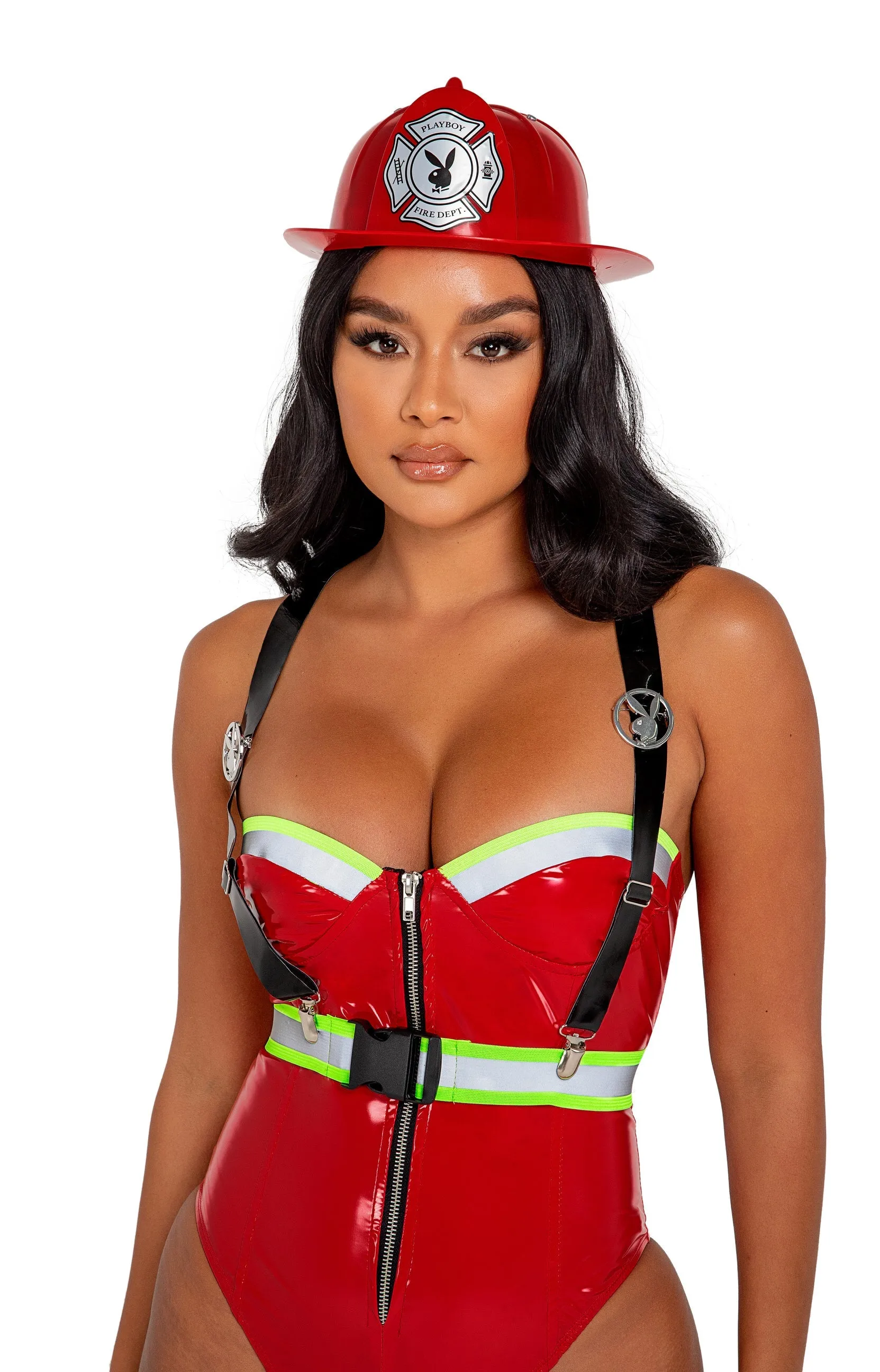 Roma 3PC Playboy Smokin Hot Firegirl Costume