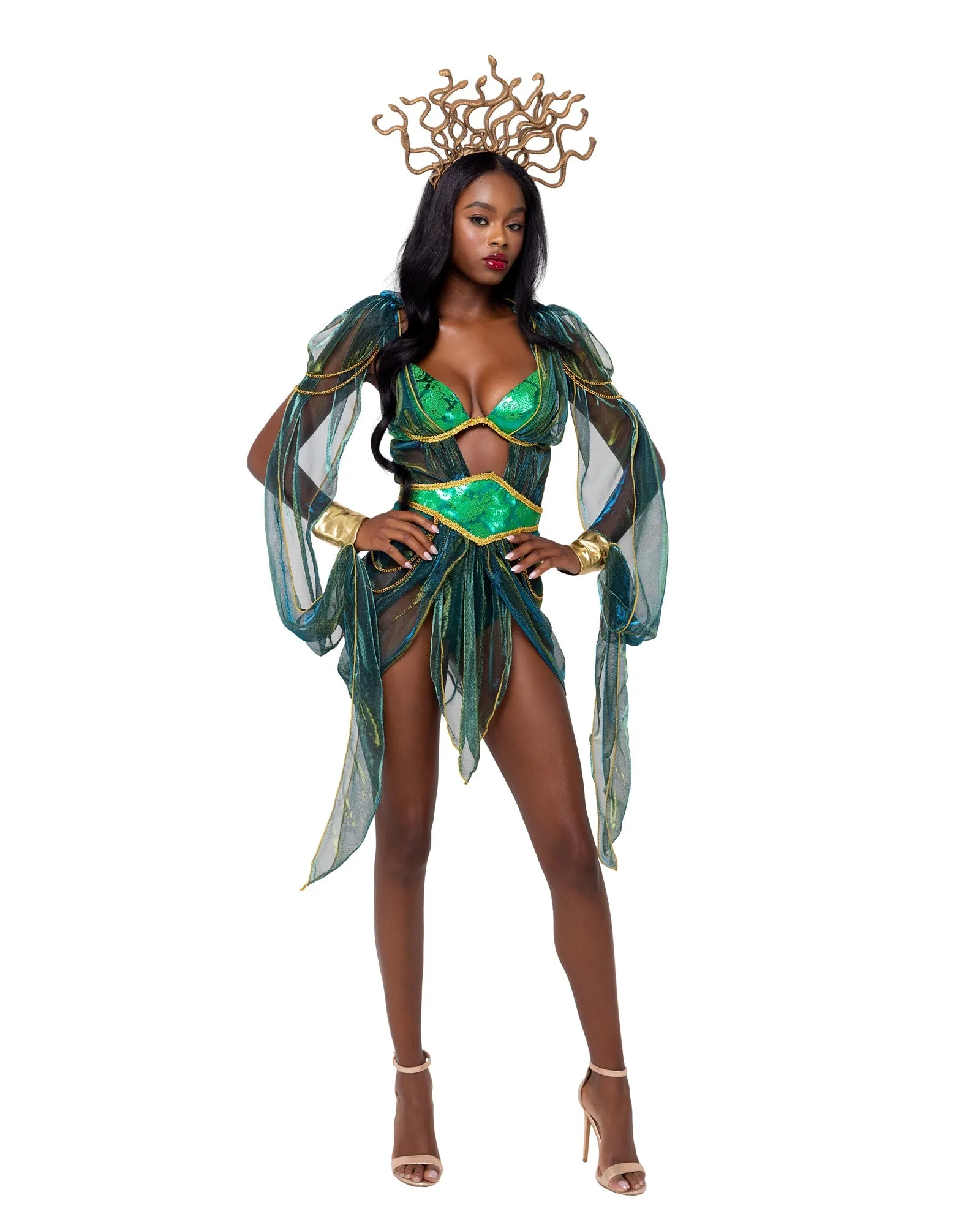 Roma 3PC Sultry Medusa Costume