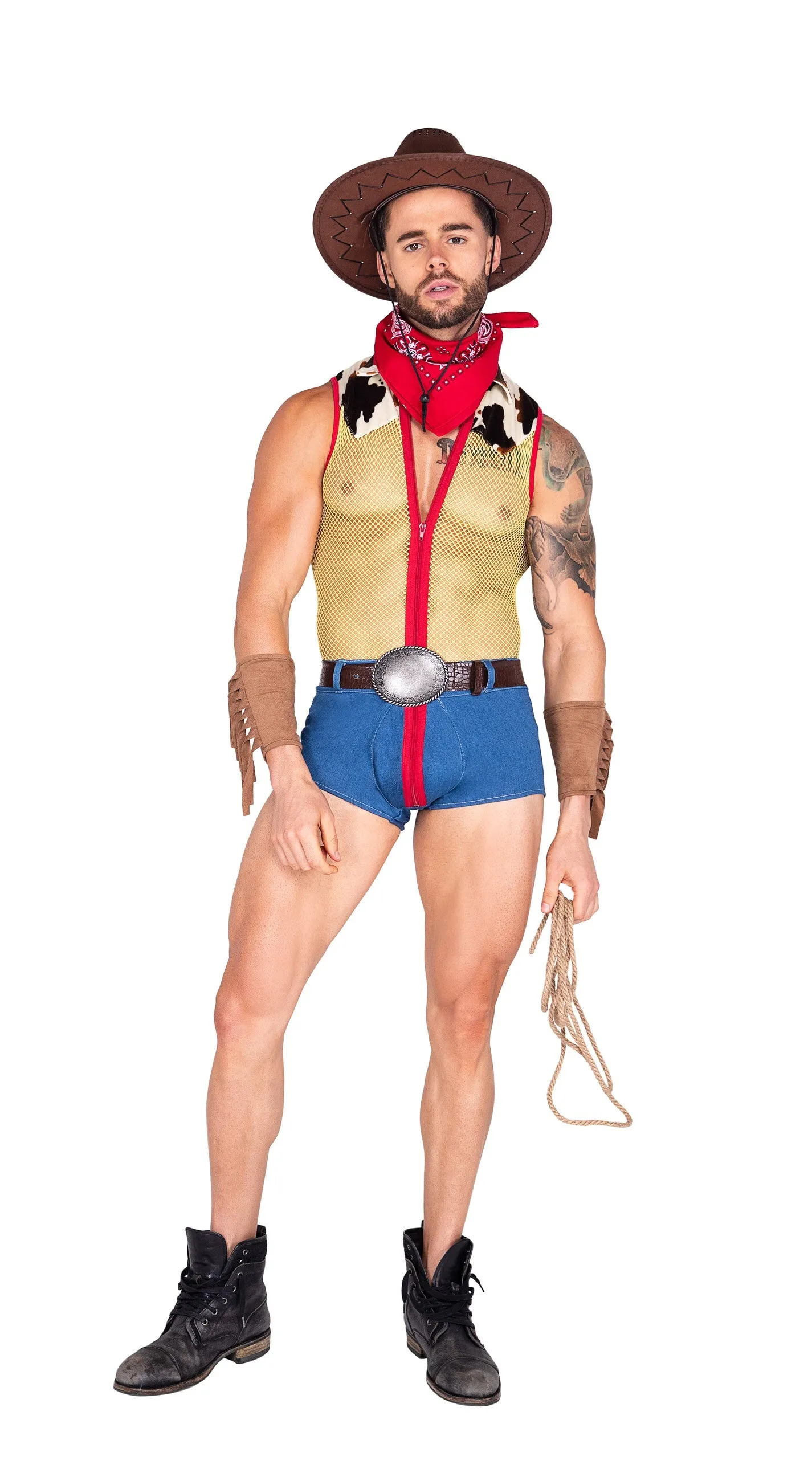 Roma 4pc Playful Sheriff Mens Costume