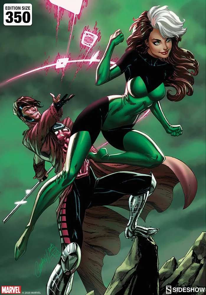 Sideshow Collectibles Uncanny X-Men: Rogue & Gambit Art Print