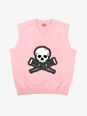 Skull & Crutches Icon Sweater Vest