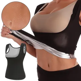 S/M Women'S SAUna Vest Body Shapers Vest Waist Trainer Slimming Vest Shapewear Waist Shaper Corset Fa0539