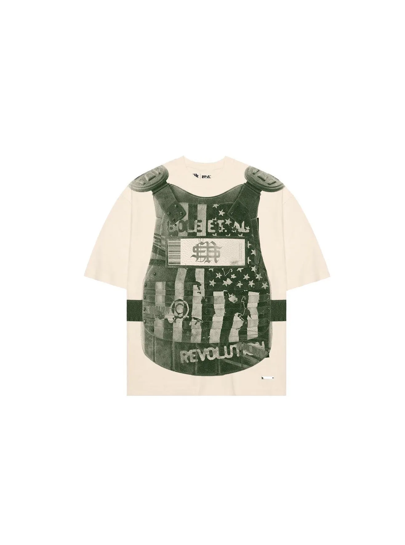 Sole et. Al United Revolutionary Tee : Sand / Military Green