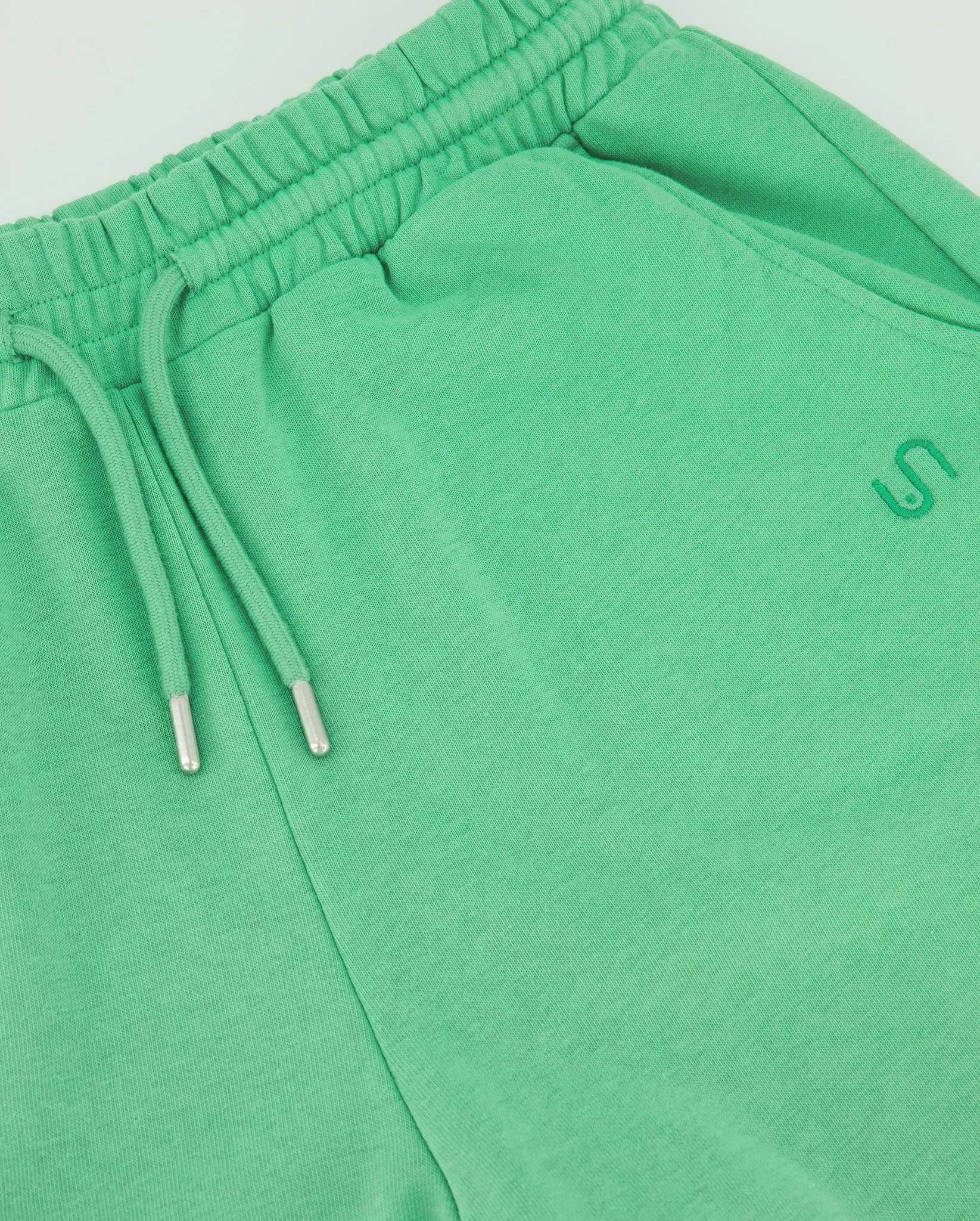 Straight Sweatpants Green Ivy