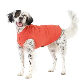 Stretch Fleece Dog Coat Paprika Size 6