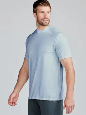 tasc Performance Carrollton Fitness T-Shirt - Core in Cloud Heather