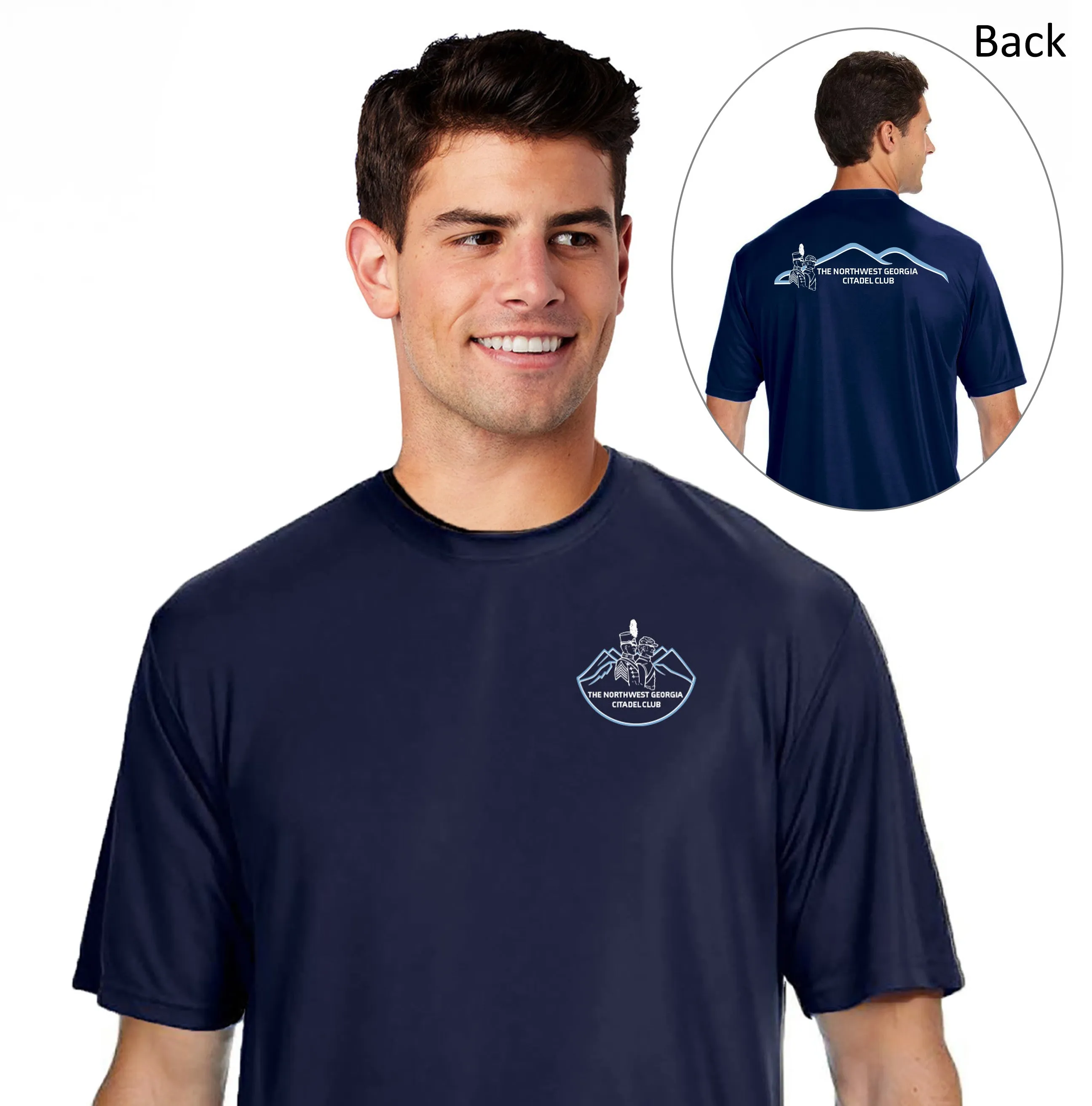 The Citadel, Alumni Club, The Northwest Georgia,  A4 Men's Cooling Performance T-Shirt