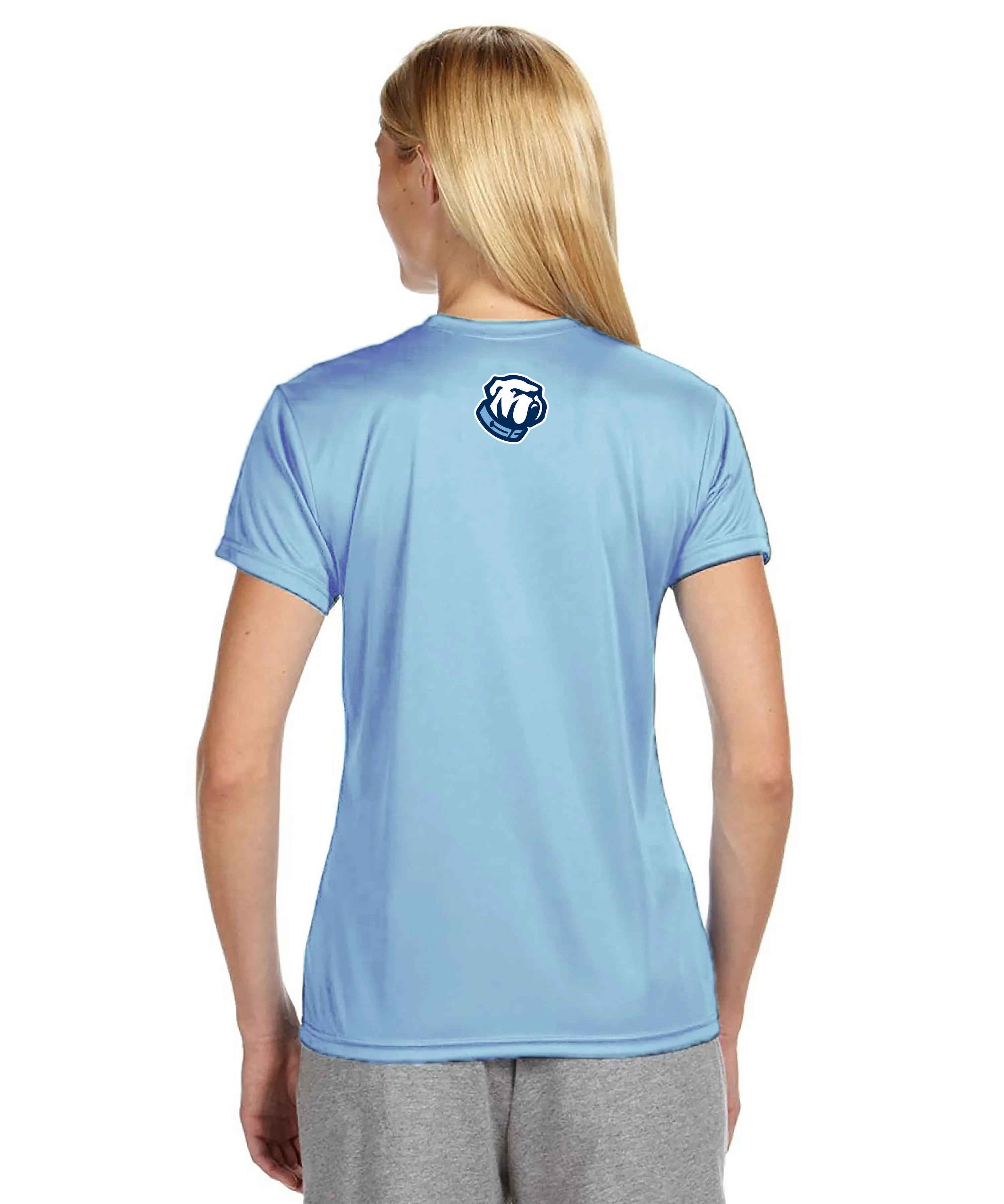 The Citadel C, Club Sports - Women's Basketball, A4 Ladies' Cooling Performance T-Shirt