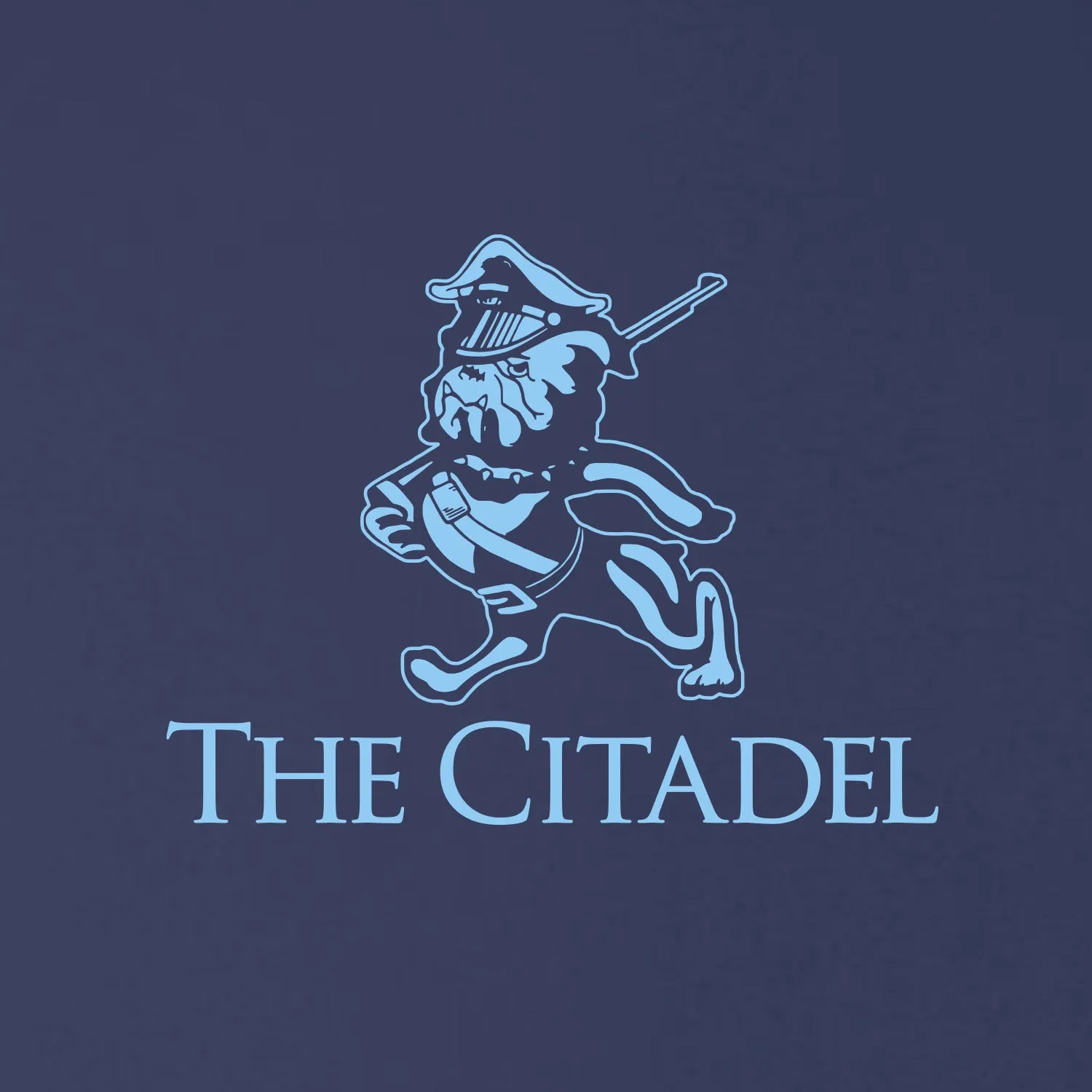 The Citadel, Marching Bulldog Under Armour Men's Team Tech T-Shirt