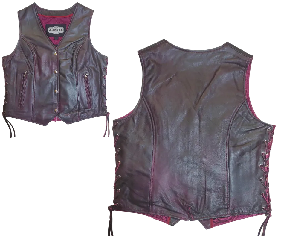 The "Tina" Leather Vest