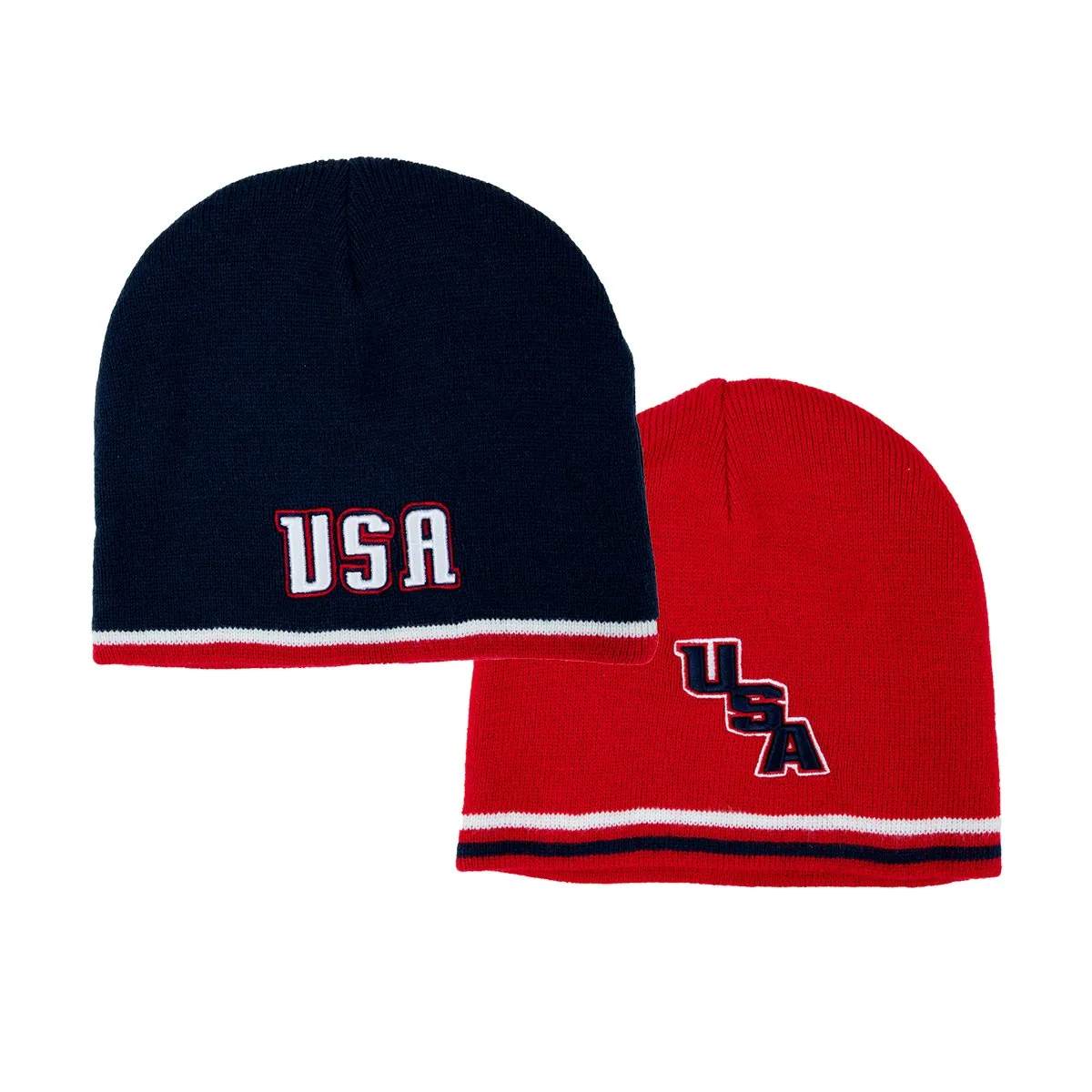 USA Men's Beanie Combo Set