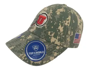 Utah Utes TOW Digital Camouflage Flagship Adjustable Slouch Hat Cap