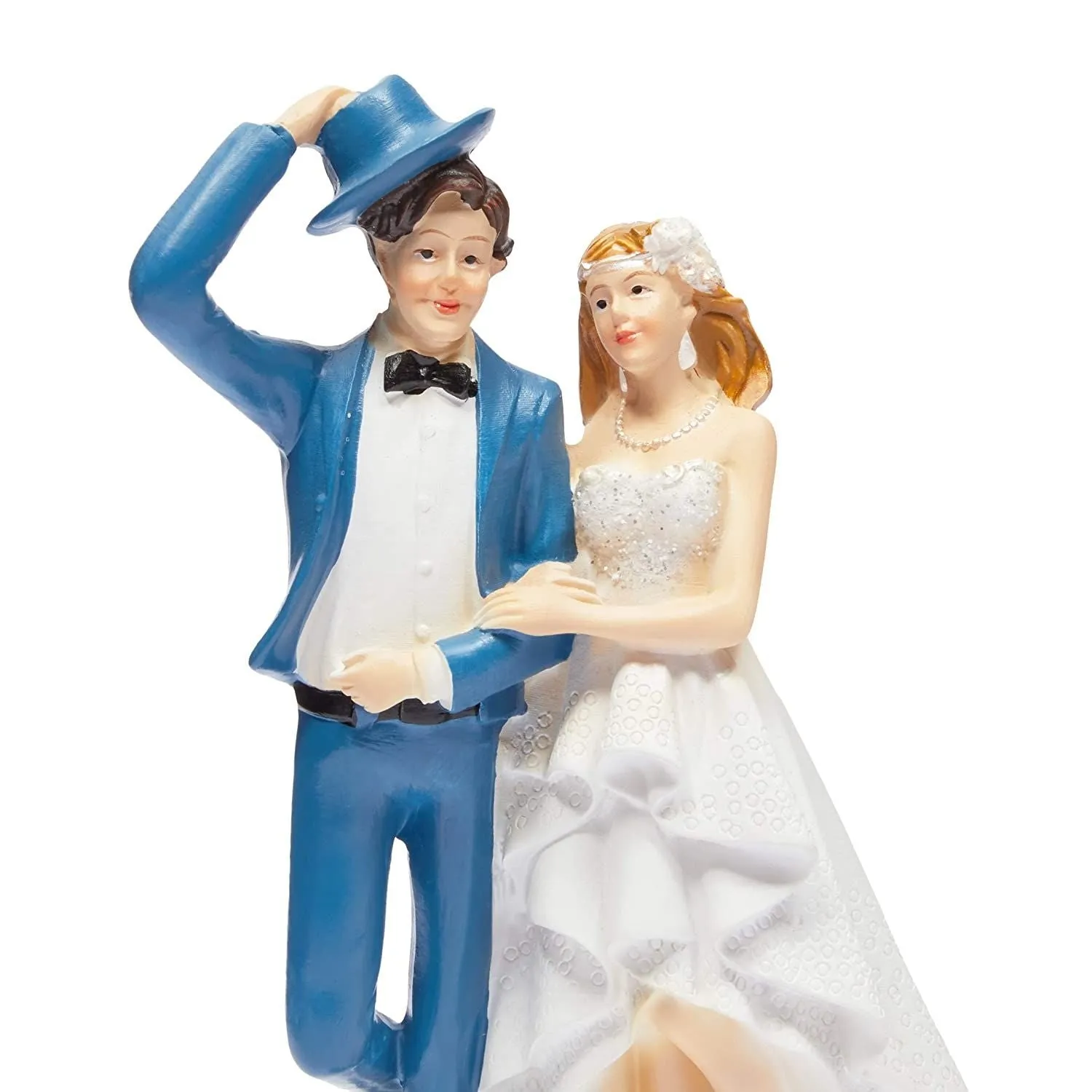 Wedding Cake Toppers Bride and Groom Couple Figurine Party Decoration