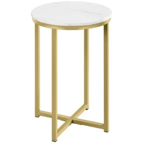 Yaheetech Round Side Table