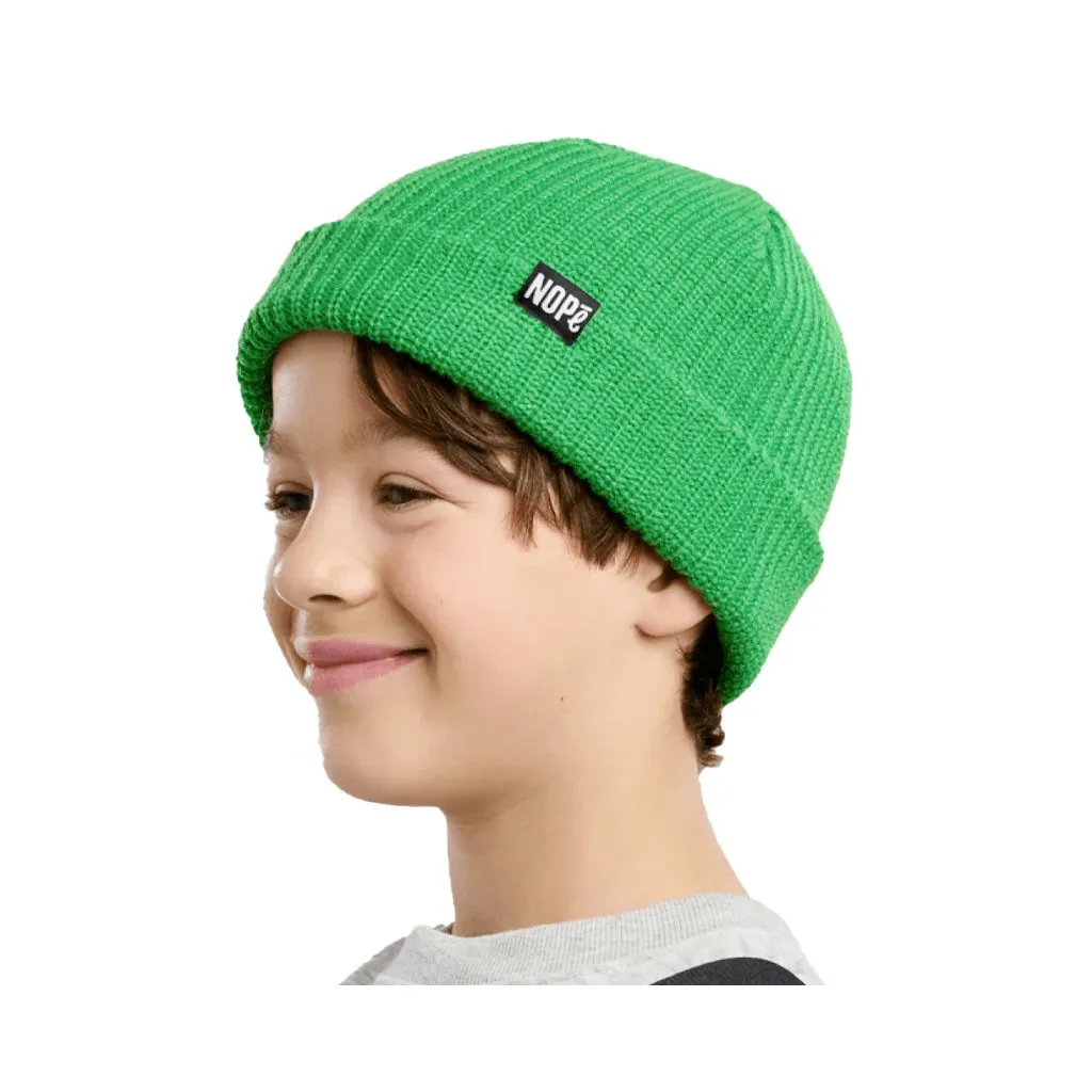 Youth Beanie NOPé - Vibrant Green